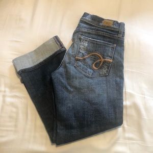 SeeThru Soul Straight Leg Capri’s